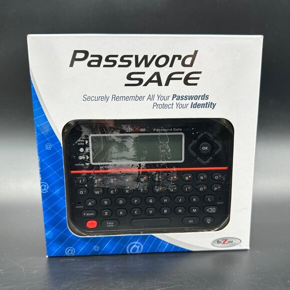 Deluxe Password Vault Organizer Safe Protect Online Personal Secure Gadget New - Picture 2 of 8